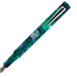 New 😍 Monteverde MVP Pocket Fountain Pen, Green Abstracts ✔️