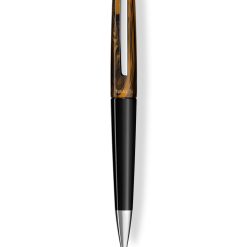 Promo ???? Tibaldi Infrangibile Chrome Yellow Ballpoint Pen ????