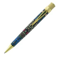 Best Sale ❤️ Retro 51 Metropolitan Museum Of Art Rollerball Pen, William Morris's Blackthorn ⭐