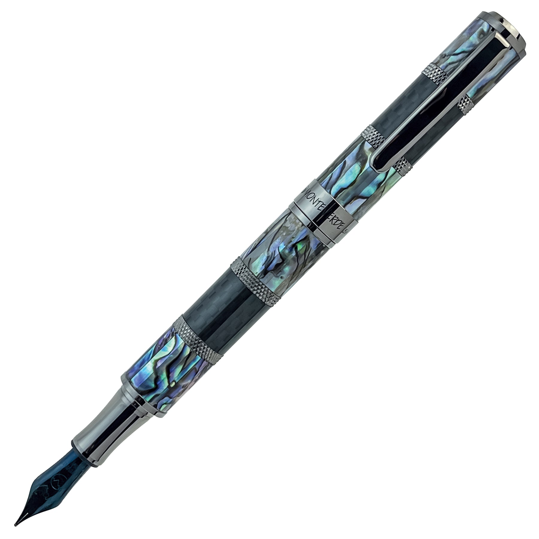Monteverde Regatta Limited Edition Fountain Pen, Abalone Shell & Carbon Fiber Best deal ???? Monteverde Regatta Limited Edition Fountain Pen, Abalone Shell & Carbon Fiber ❤️ -Monteverde Shop
