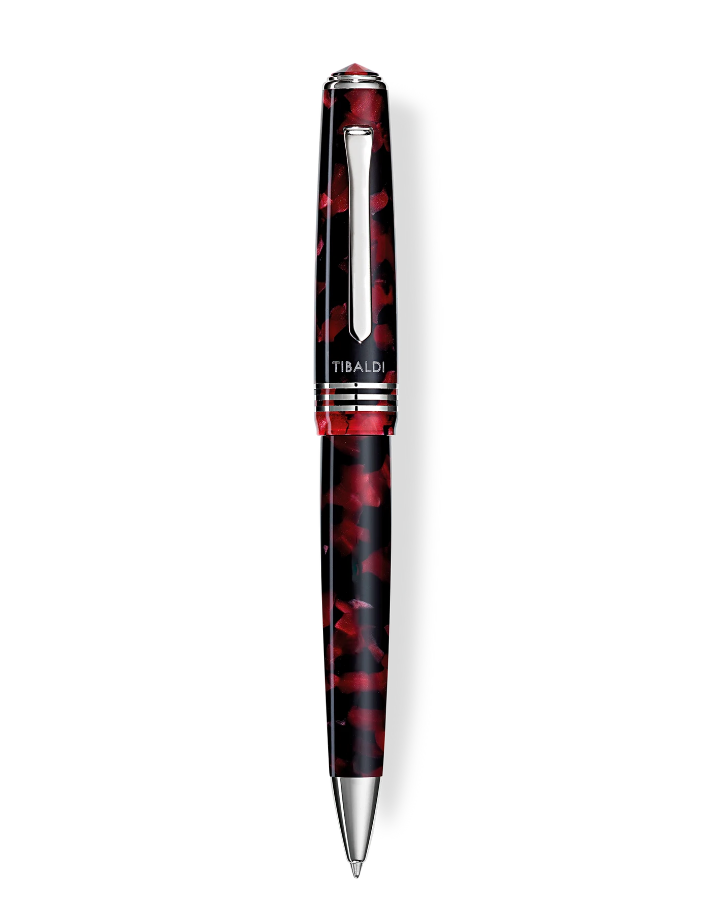 Coupon βοΈ Tibaldi N60 Ruby Red Resin Ballpoint Pen π