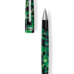 Best deal ???? Tibaldi N60 Emerald Green Resin Rollerball Pen, Palladium Trim ????