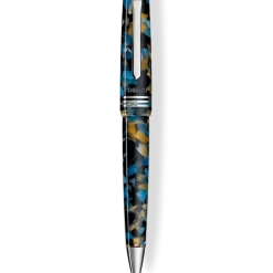 Deals 🥰 Tibaldi N60 Samarkand Blue Resin Ballpoint Pen 🥰