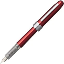 Buy 🧨 Platinum Plaisir Fountain Pen, Red ⭐