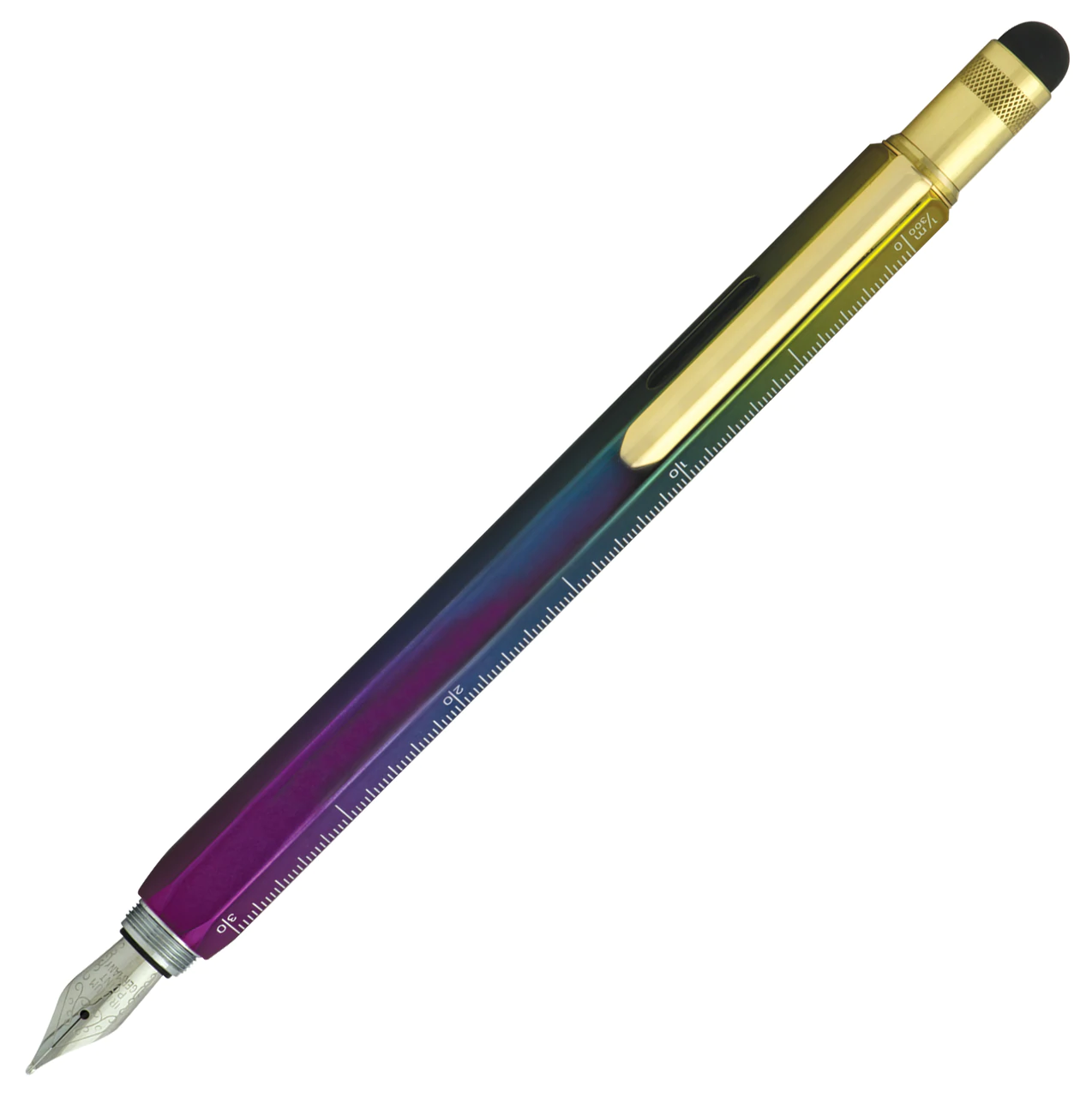 Monteverde 9 in 1 One Touch Tool Fountain Pen & Stylus, Rainbow Wholesale ⌛ Monteverde 9 In 1 One Touch Tool Fountain Pen & Stylus, Rainbow ❤️ -Monteverde Shop