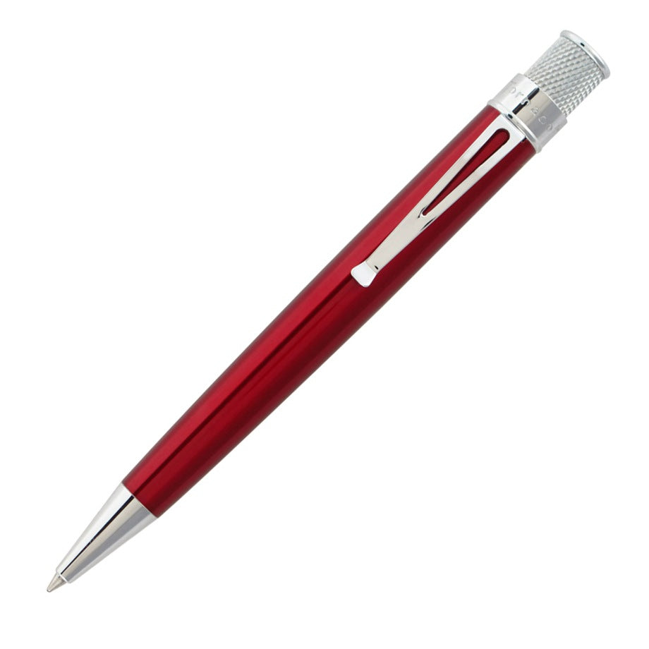 Retro 51 Tornado Classic Rollerball Pen, Red Lacquer Best Sale β Retro 51 Tornado Classic Rollerball Pen, Red Lacquer ???? -Monteverde Shop
