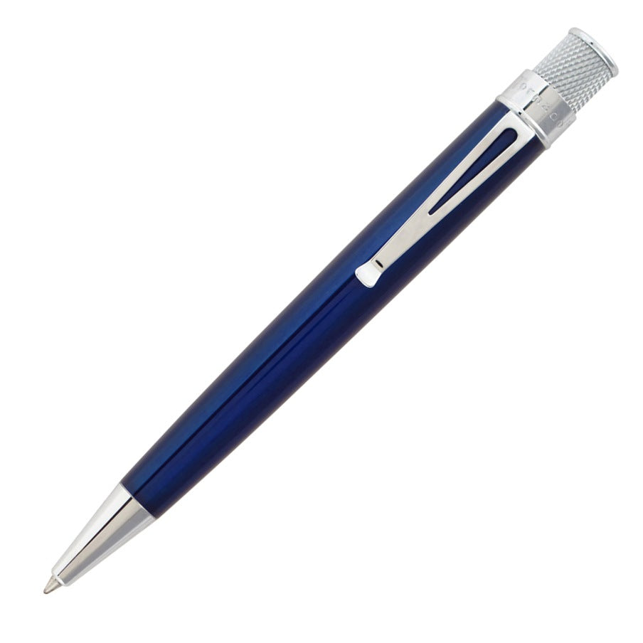 Retro 51 Tornado Classic Rollerball Pen, True Blue Lacquer Discount ⌛ Retro 51 Tornado Classic Rollerball Pen, True Blue Lacquer ???? -Monteverde Shop