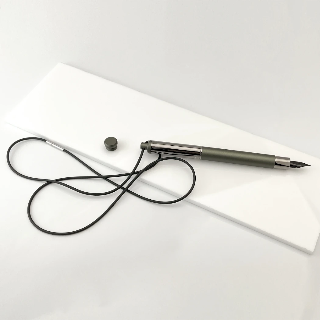 Deals π Monteverde Ritma Special Edition Neck Fountain Pen, Olive Green, Flex Nib π