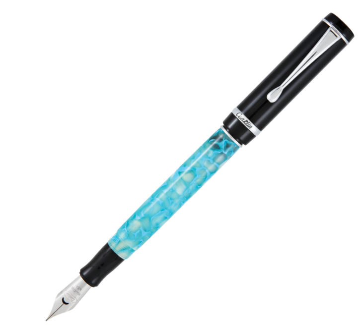Conklin Duragraph Fountain Pen, Turquoise Nights Best deal ???? Conklin Duragraph Fountain Pen, Turquoise Nights ???? -Monteverde Shop