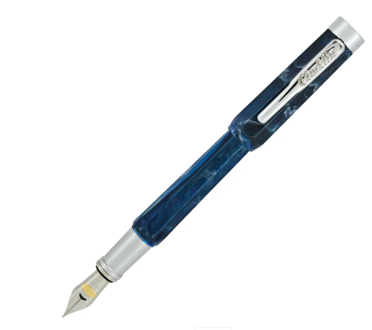 Wholesale 🌟 Conklin Nozac Piston Fountain Pen, Ohio Blue 🎁