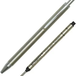 Best Pirce 🛒 Schmidt Capless Rollerball Pen, Stainless Steel ✔️