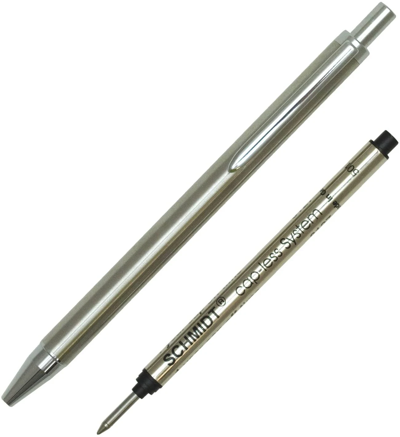 Best Pirce ๐ Schmidt Capless Rollerball Pen, Stainless Steel โ๏ธ