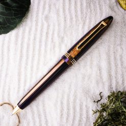 Wholesale ✨ Tibaldi Bononia Seilan Purple Resin Ballpoint Pen, Gold Trim ????