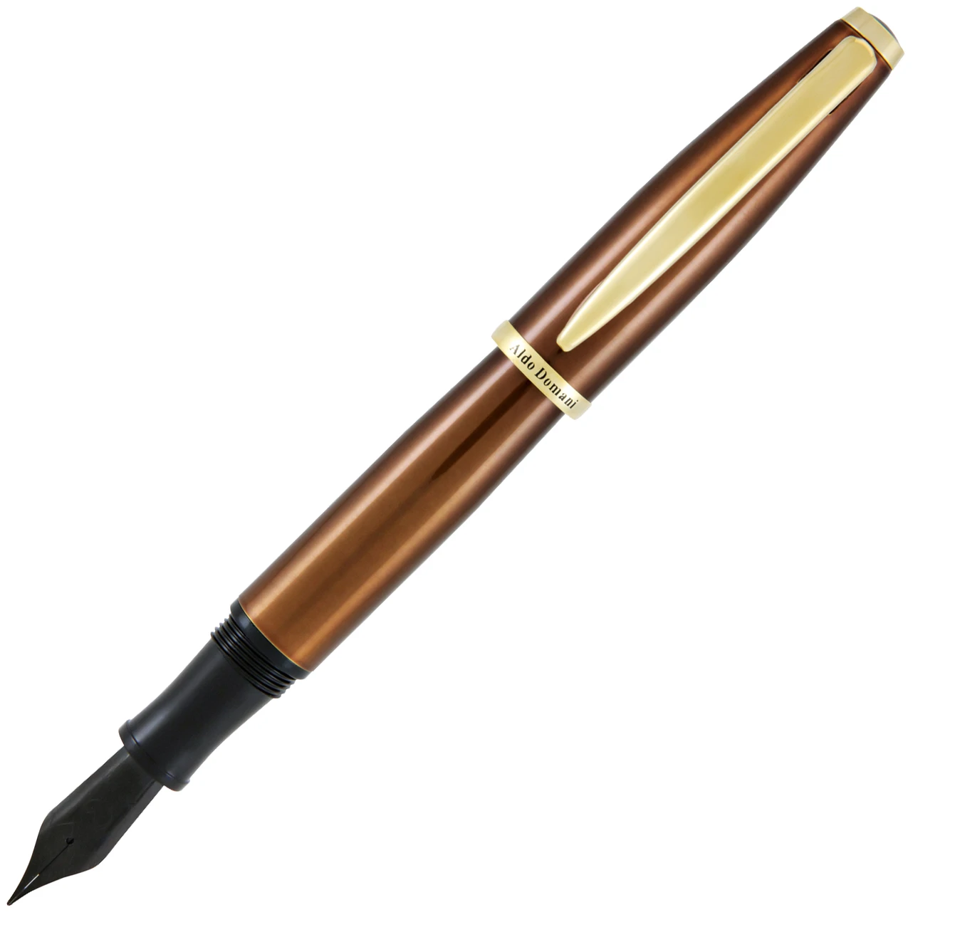 Wholesale 🌟 Monteverde Aldo Domani Brown Lacquer Fountain Pen 🥰