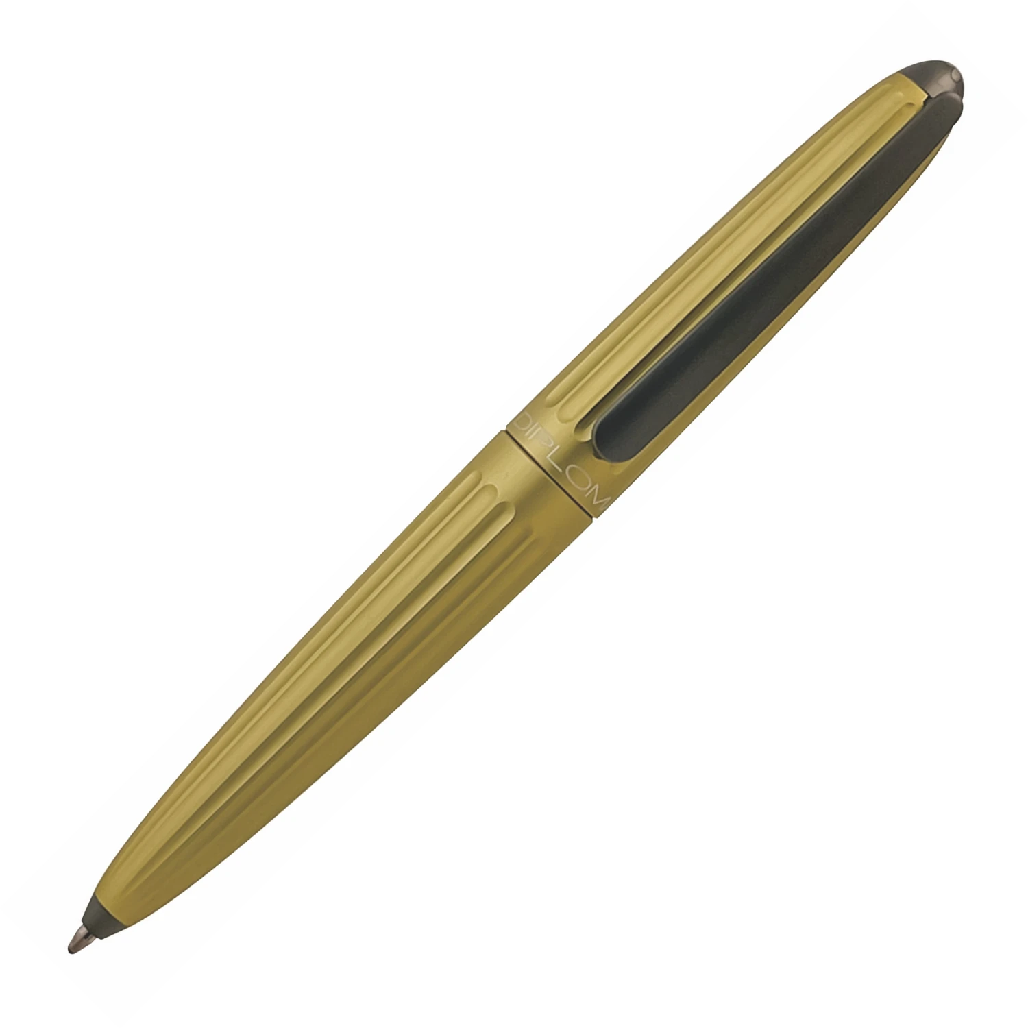 Promo ๐ฏ Diplomat Aero Champagne Ballpoint Pen, Schmidt Easy Flow 9000 Ink ๐