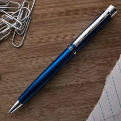 Top 10 🎁 Monteverde Strata Ballpoint Pen, Blue & Chrome 😀
