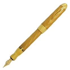 Best Pirce ๐ Pineider Matrix Jewelers Limited Edition Sterling Silver Fountain Pen, Yellow Gold ๐