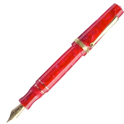Hot Sale 🧨 Maiora Aventus Amore Fountain Pen, Red & Gold 👏