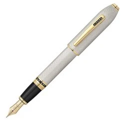 Budget 😍 Cross Peerless 125 Fountain Pen, Medalist Chrome & Gold ⌛