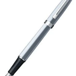 Cheap 🔥 Sheaffer Prelude Fountain Pen - Brushed Chrome & Nickel Plate 🛒