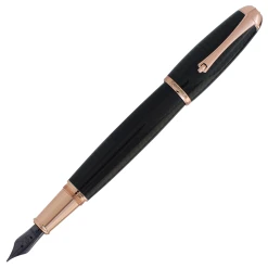 Promo 🔥 Monteverde Super Mega Carbon Fiber Fountain Pen, Rose Gold Trim ❤️