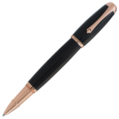 Budget ???? Monteverde Super Mega Carbon Fiber Rollerball Pen, Rose Gold Trim ????