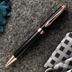 Top 10 ???? Pen Savings Executive Skyline Carbon Fiber & Rose Gold Ballpoint Pen ❤️