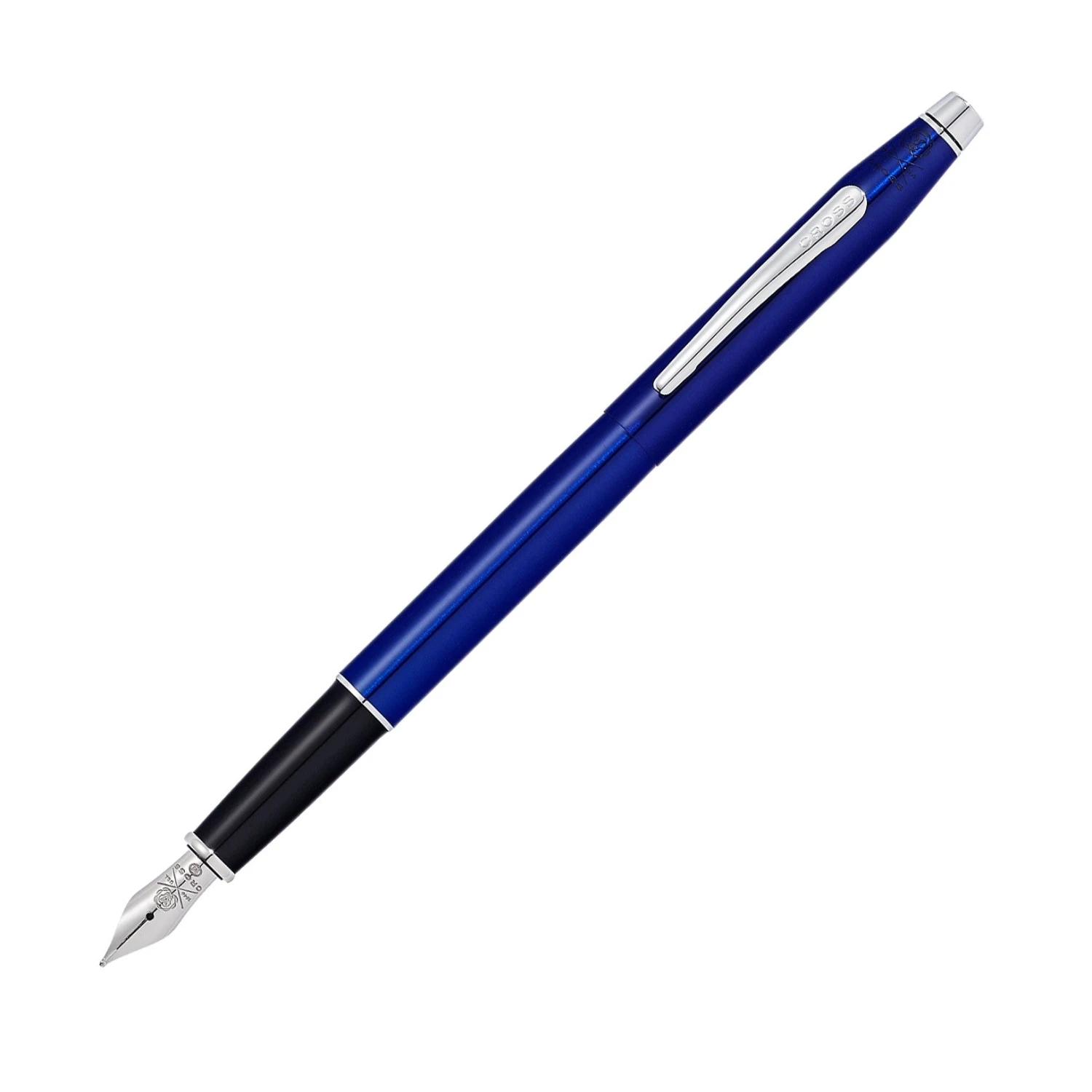 Budget ๐ Cross Classic Century Fountain Pen, Translucent Blue & Chrome, Medium Nib โญ