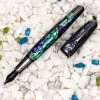 Coupon 🔔 Monteverde Limited Edition Super Mega Abalone Fountain Pen, Gunmetal Trim 😉