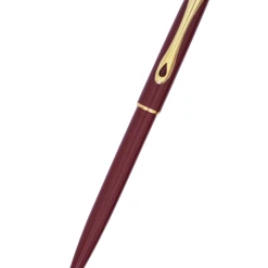 Coupon 🛒 Diplomat Traveller EasyFLOW Ballpoint Pen, Dark Red & Gold 🤩