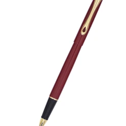 Cheapest ⌛ Diplomat Traveller Rollerball Pen, Dark Red & Gold 😍