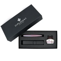 Best deal 👏 Diplomat Aero Fountain Pen Gift Set, Rose 💯