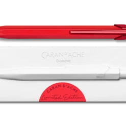 New 🛒 Caran D'Ache 849 Claim Your Style, Series 3, Ballpoint Pen, Scarlet Red ⭐