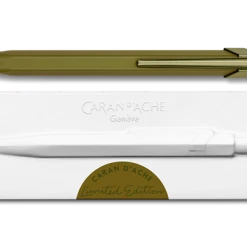 Best Sale 😀 Caran D'Ache 849 Claim Your Style, Series 3, Ballpoint Pen, Moss Green 🌟
