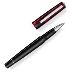 Hot Sale 🌟 Tibaldi Infrangibile Mauve Red Rollerball Pen ❤️