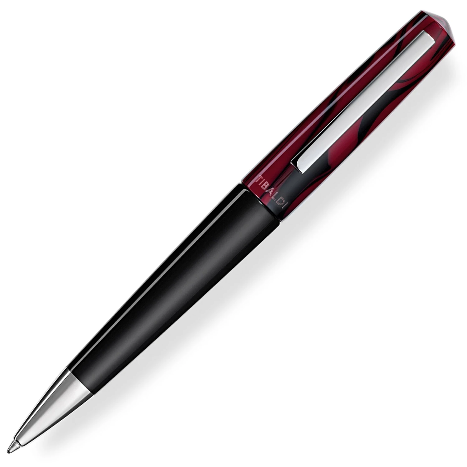New π Tibaldi Infrangibile Mauve Red Ballpoint Pen π