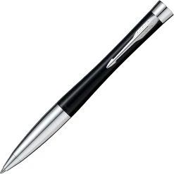 Flash Sale 👏 Parker Urban Ballpoint Pen, Matte Black & Chrome 🎁