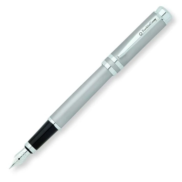 Best Pirce ๐ฅ Franklin Covey By Cross, Freemont Satin Chrome Fountain Pen, Medium Nib ๐