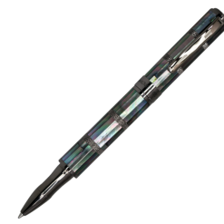 Deals ???? Monteverde Regatta Black ???? Mother Of Pearl Rollerball Pen, Gunmetal Trim ????