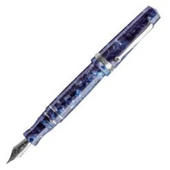 New 🔔 Maiora Aventus Impero Fountain Pen, Blue & Palladium ❤️