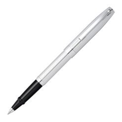Promo ???? Sheaffer Sagaris Rollerball Pen, Fluted Chrome ????