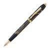 Buy 🎁 Cross 2018 Townsend Year Of The 🐕 Dog Fountain Pen, Black, Fine Nib 👍
