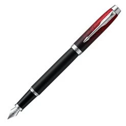Discount 🧨 Parker IM Special Edition Fountain Pen, Ignite Red, Medium Nib ⌛