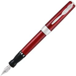 Buy 🛒 Pineider Full Metal Jacket Fountain Pen, Army Red, 14k Gold Nib ✔️
