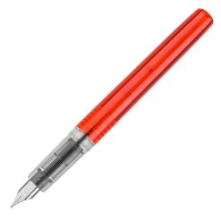 New ⭐ Platinum Prefounte Fountain Pen, Vermilion Orange 🧨