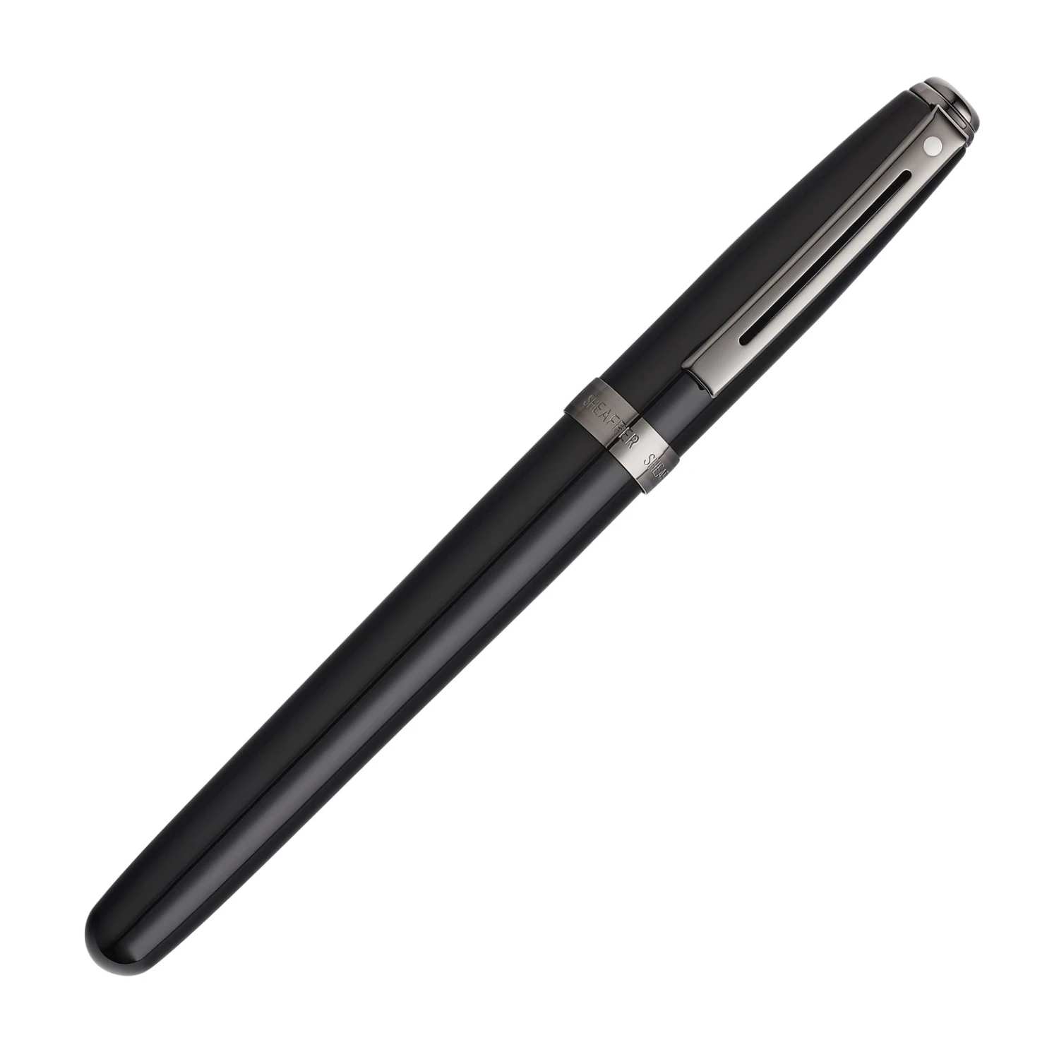 Discount 💯 Sheaffer Prelude Rollerball Pen, Black Lacquer & Gunmetal 😉 - Image 2