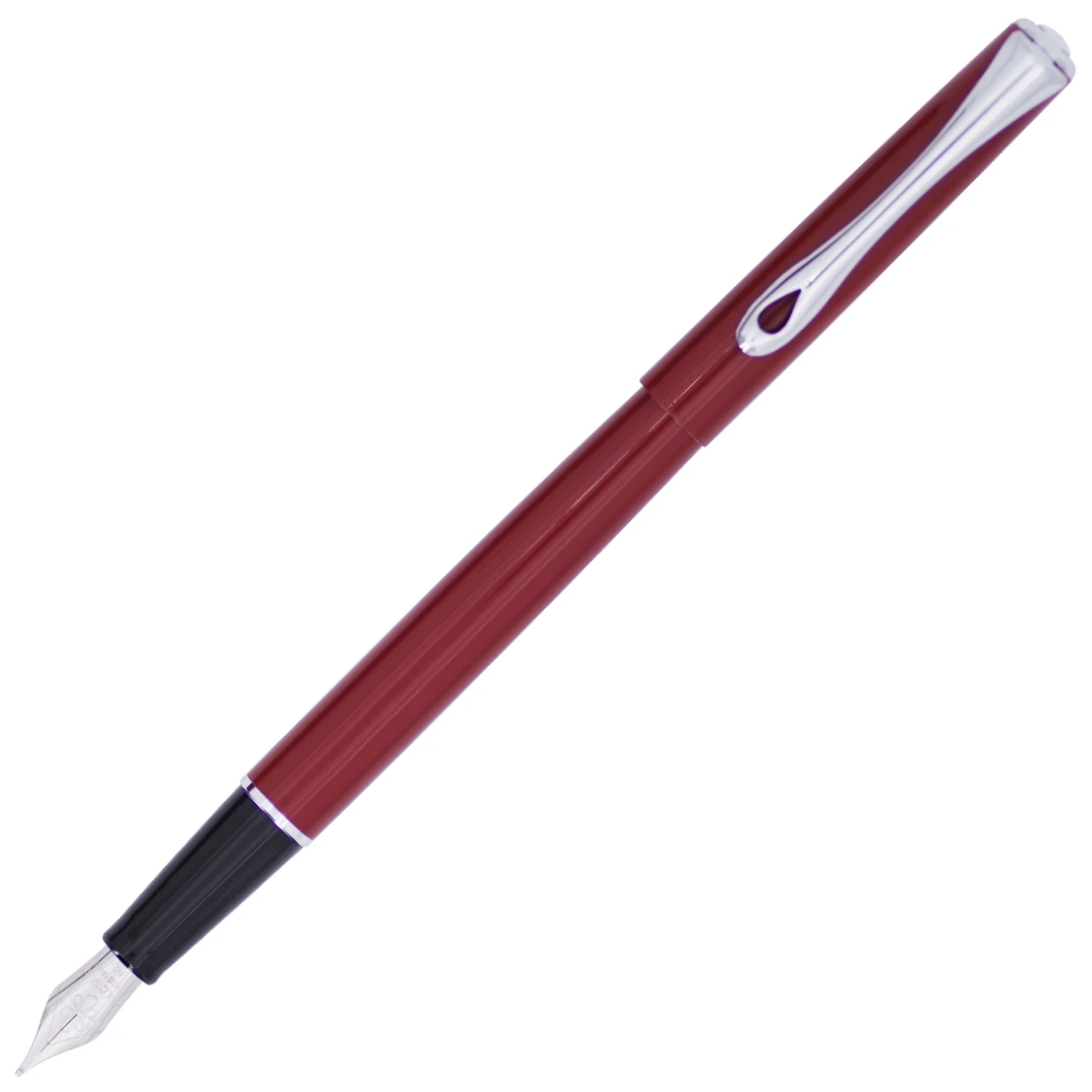 Best reviews of 𧨠Diplomat Traveller Dark Red & Chrome Fountain Pen π₯°