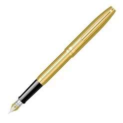 Brand new ✨ Sheaffer Sagaris Fountain Pen, Fluted Gold, Medium Nib 🔥
