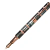 Flash Sale 🌟 Monteverde Regatta Black 👩 Mother Of Pearl Fountain Pen, Rosegold Trim 🔔