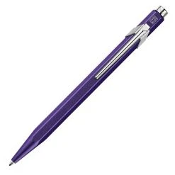 New 😉 Caran D'Ache 849 Nespresso Ballpoint Pen, Limited Edition, Purple, #849.104 💯